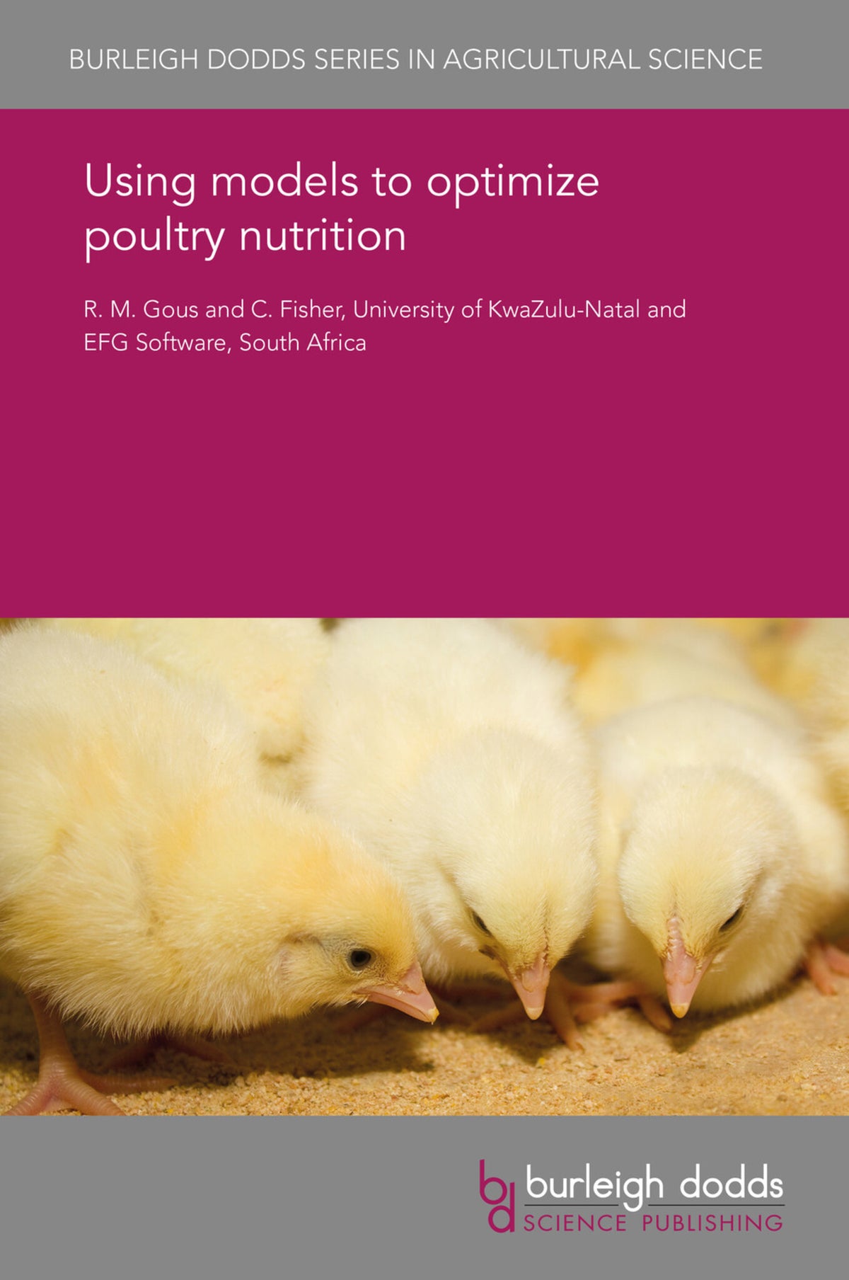 Cover image for Using models to optimize poultry nutrition ISBN 9781838792138
