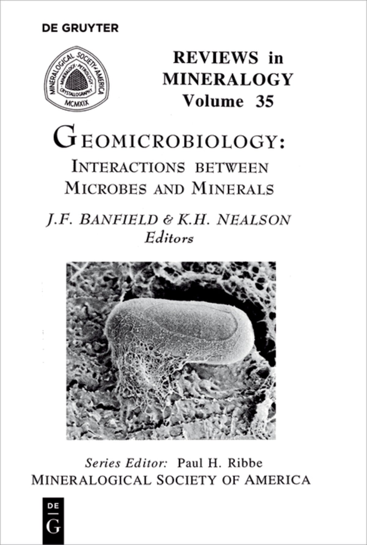 Cover image for Geomicrobiology ISBN 9780939950454