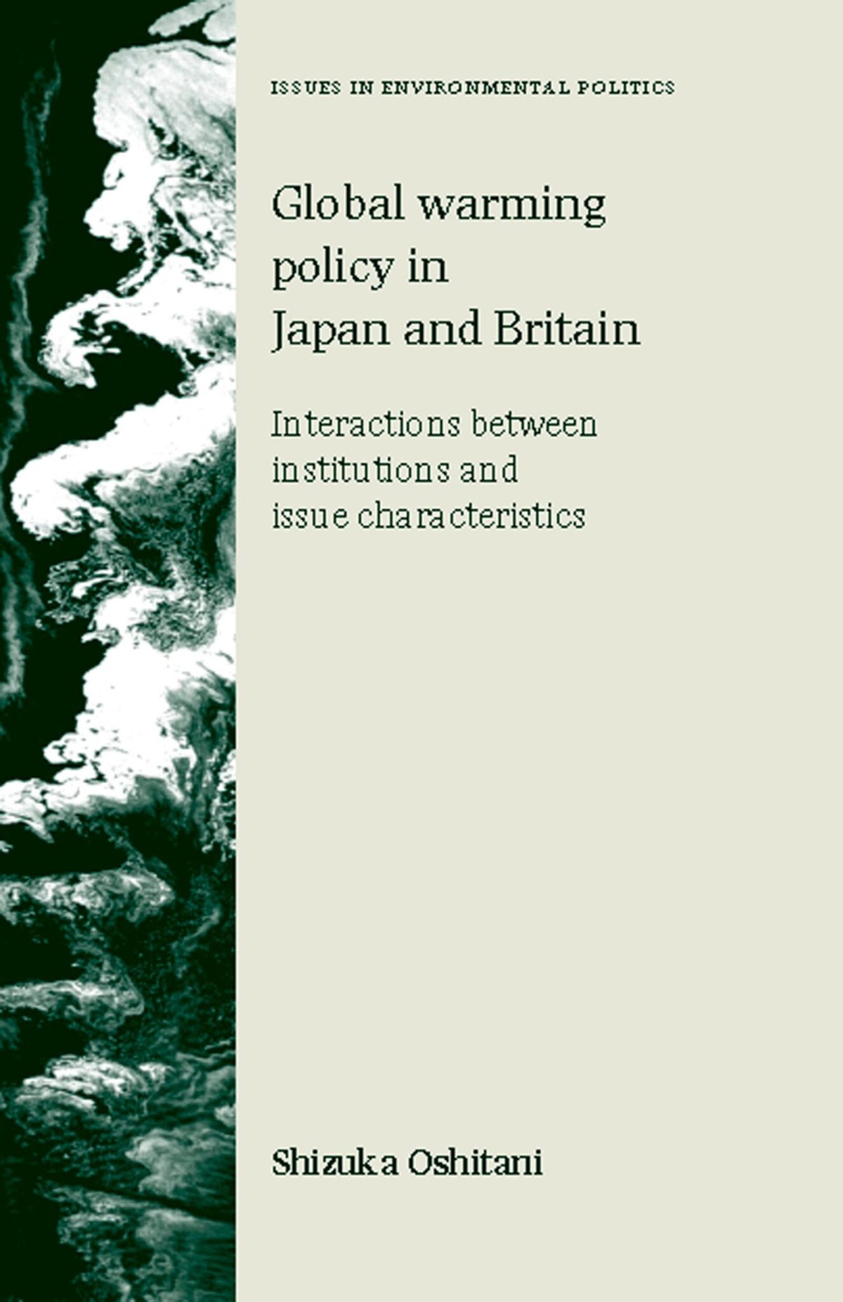 Cover image for Global warming policy in Japan and Britain ISBN 9780719069390