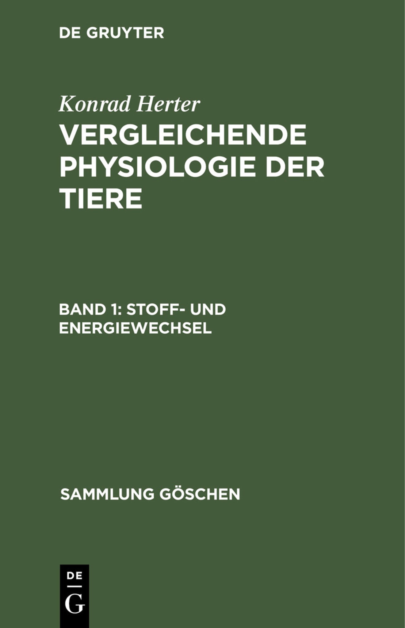 Stoff- und Energiewechsel
