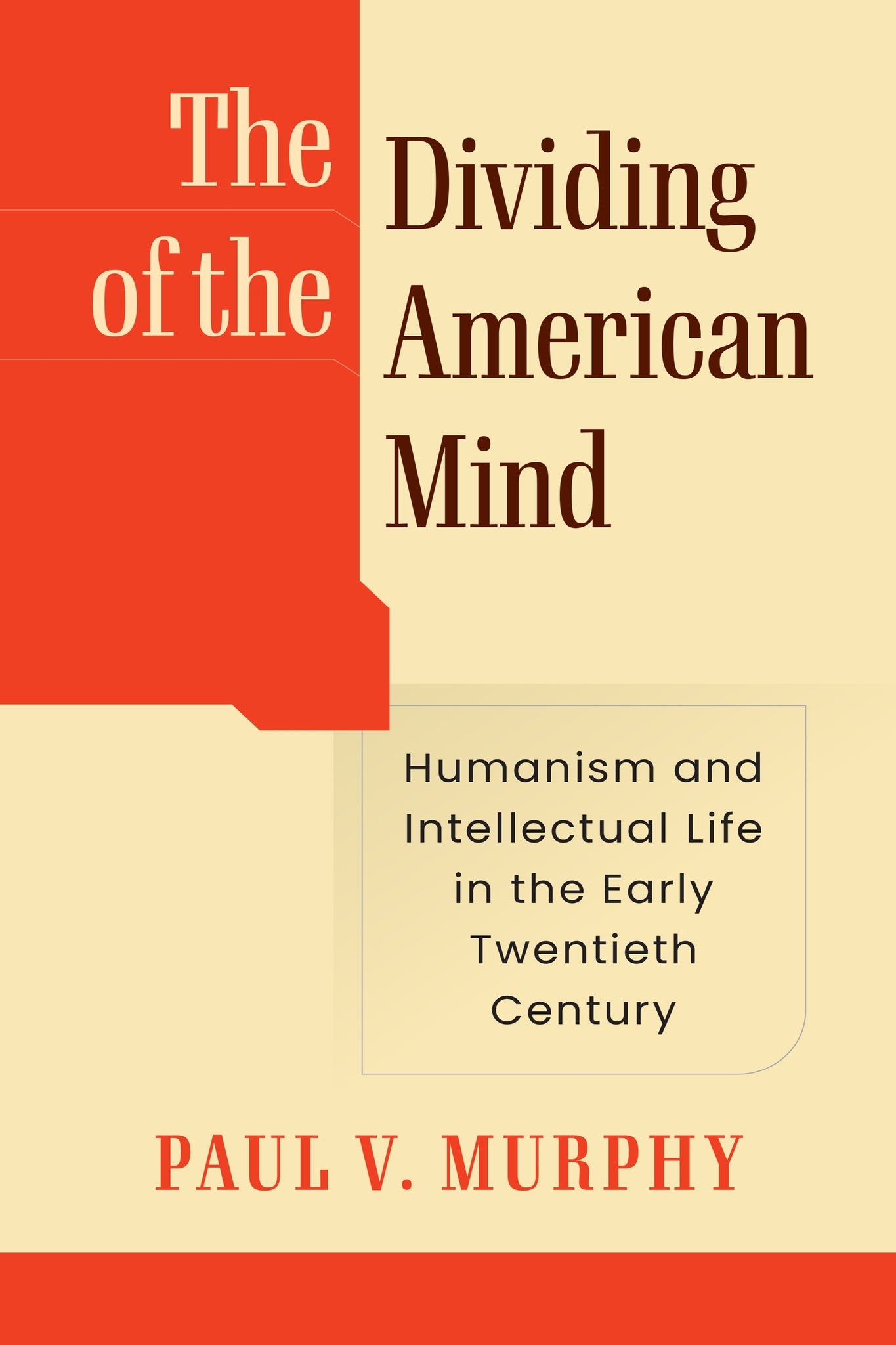 The Dividing of the American Mind
