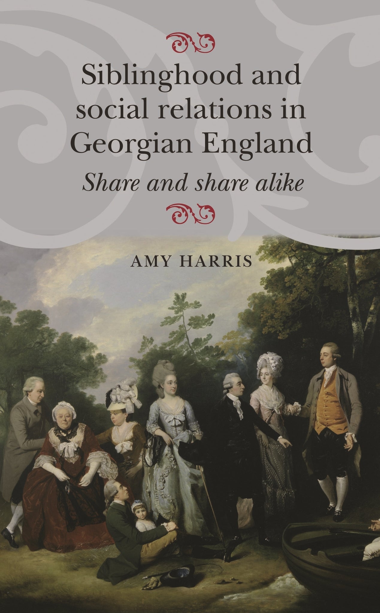Cover image for Siblinghood and social relations in Georgian England ISBN 9780719087370