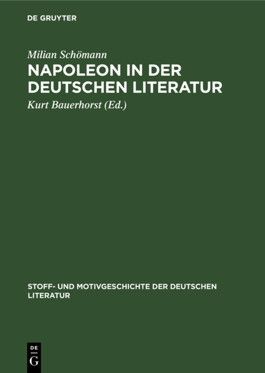 Napoleon in der deutschen Literatur