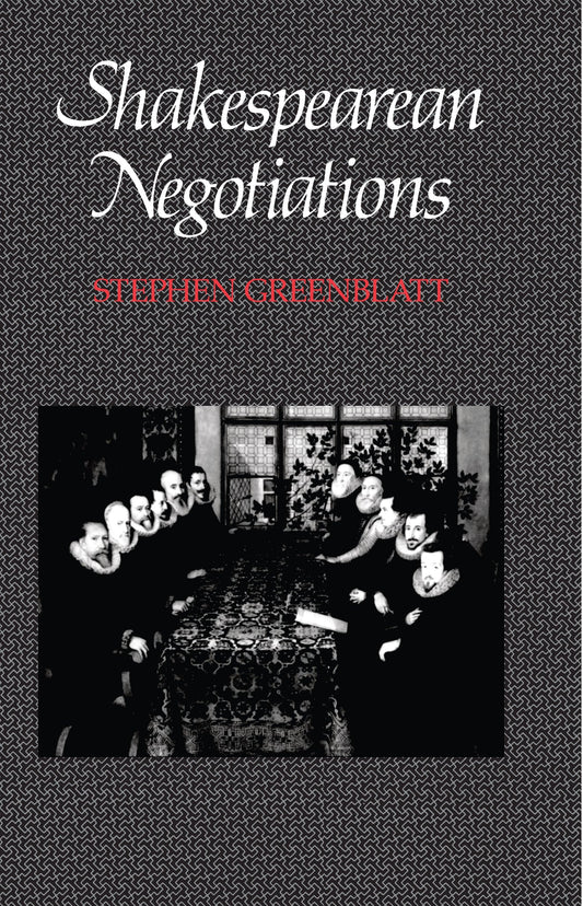 Shakespearean Negotiations