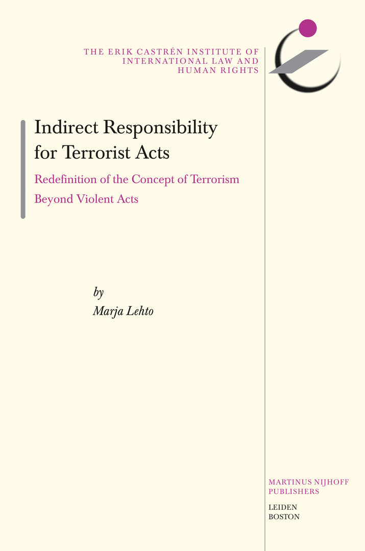 Indirect Responsibility for Terrorist Acts