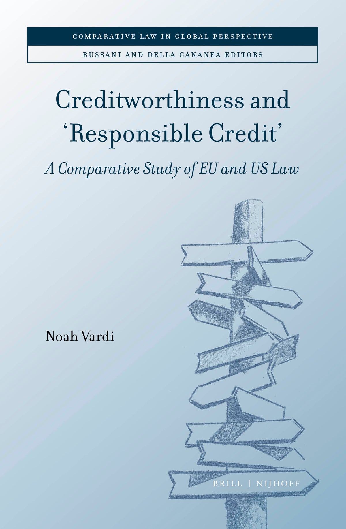 Cover image for Creditworthiness and 'Responsible Credit' ISBN 9789004522909