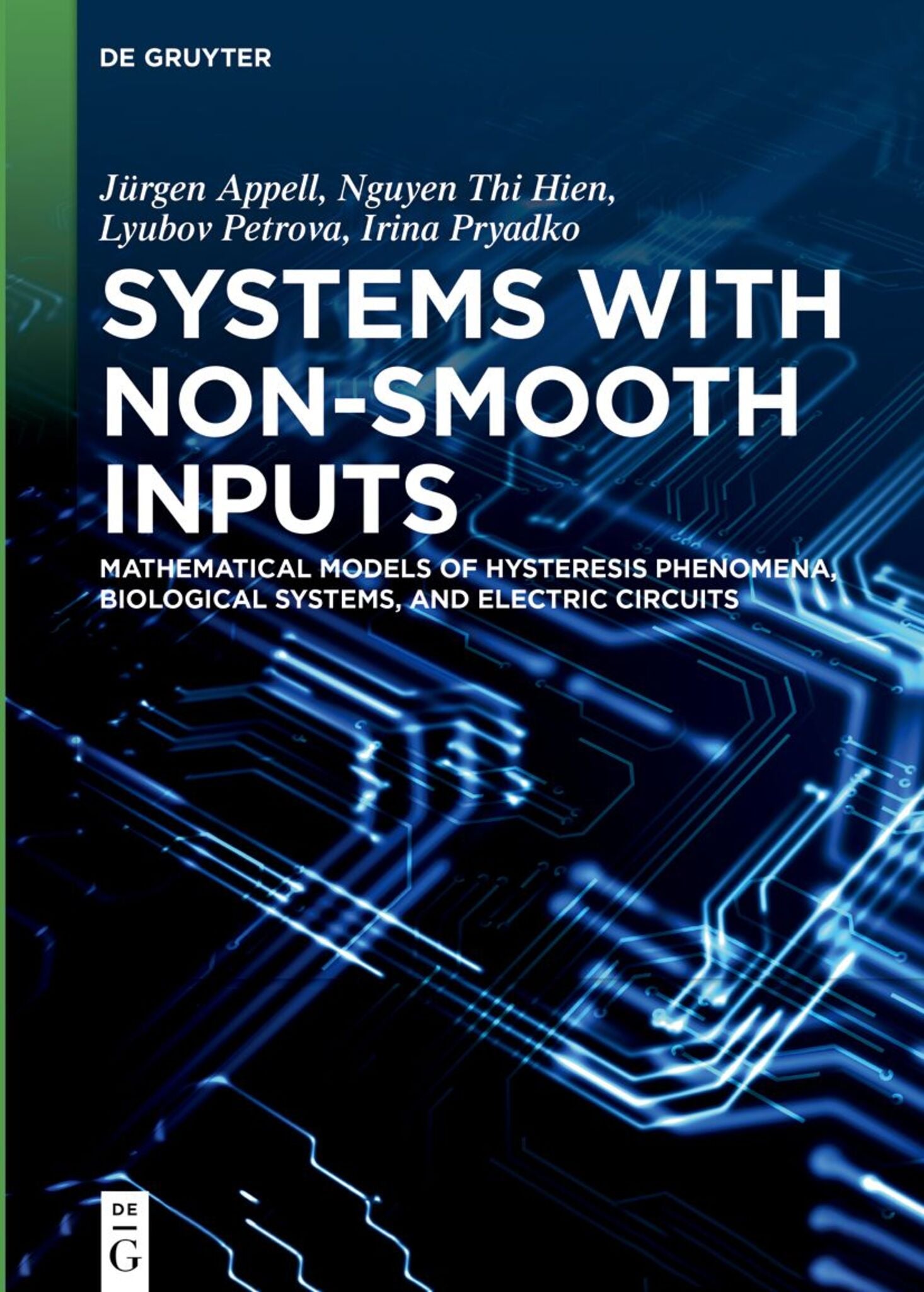 Cover image for Systems with Non-Smooth Inputs ISBN 9783110706307