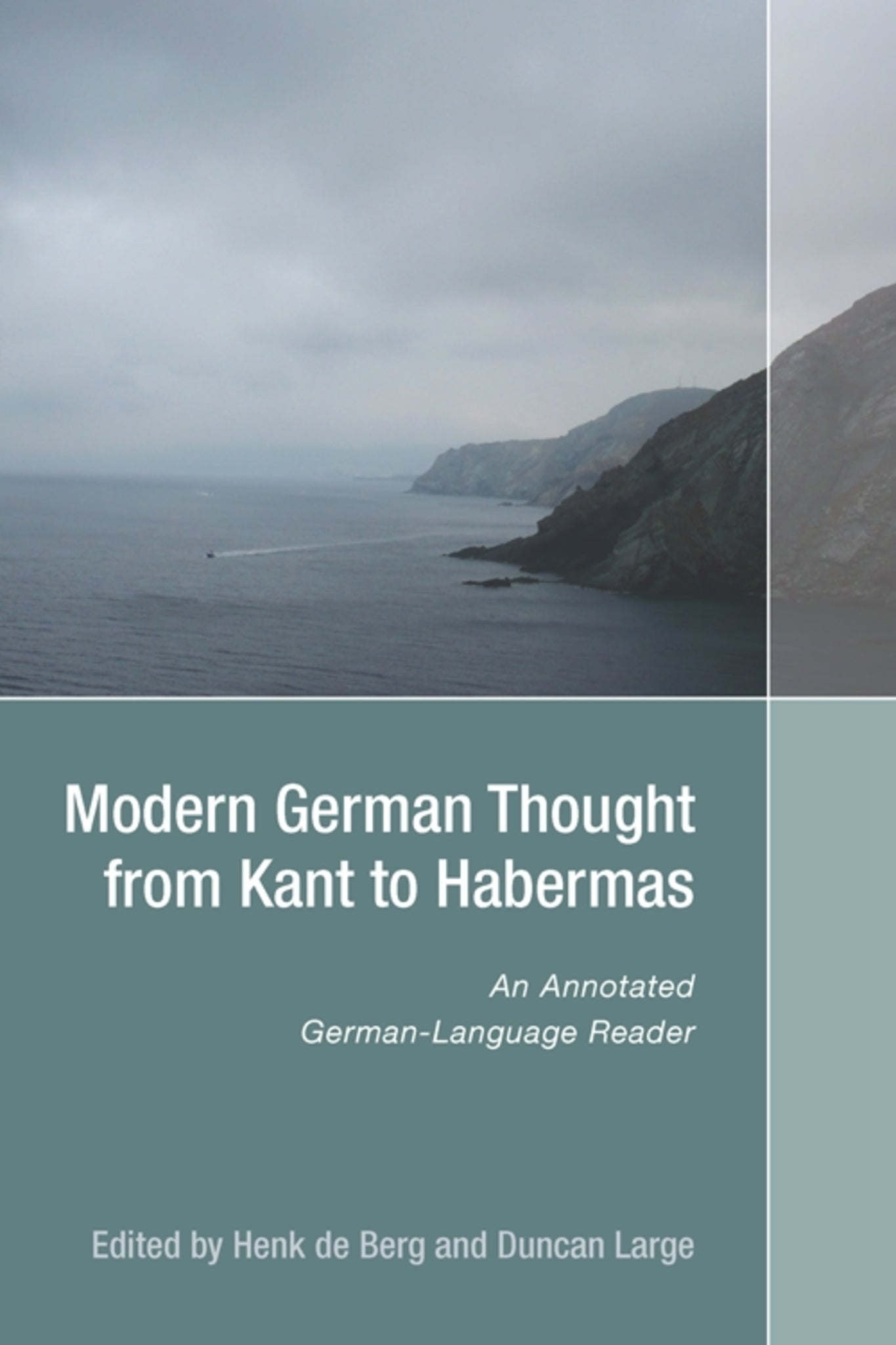 Cover image for Modern German Thought from Kant to Habermas ISBN 9781571133540