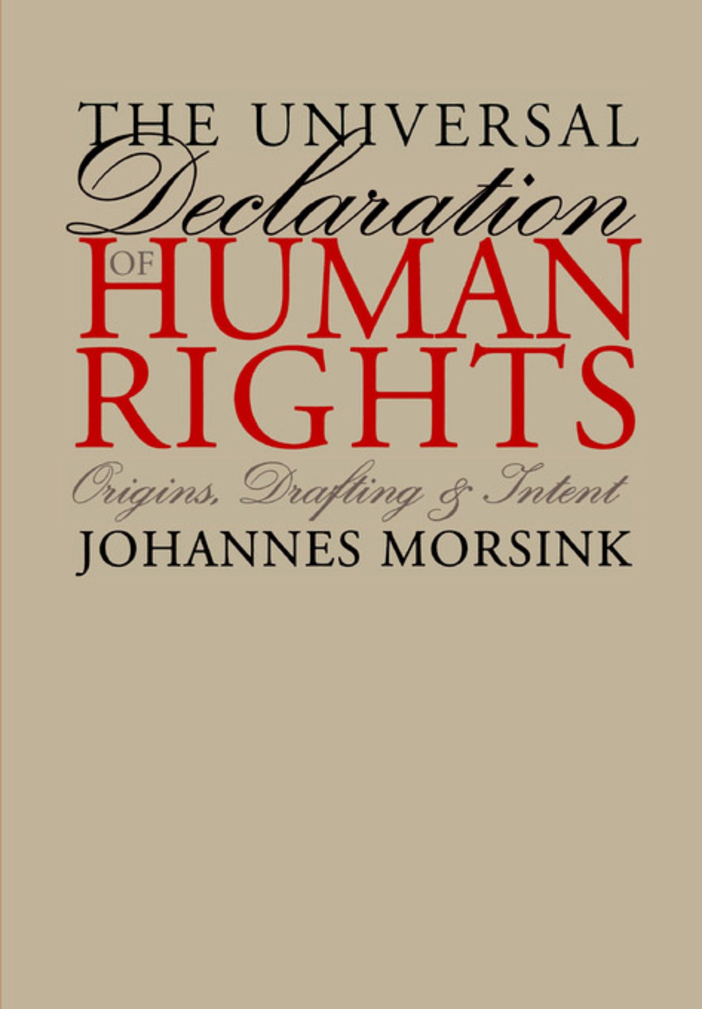 Cover image for The Universal Declaration of Human Rights ISBN 9780812200416