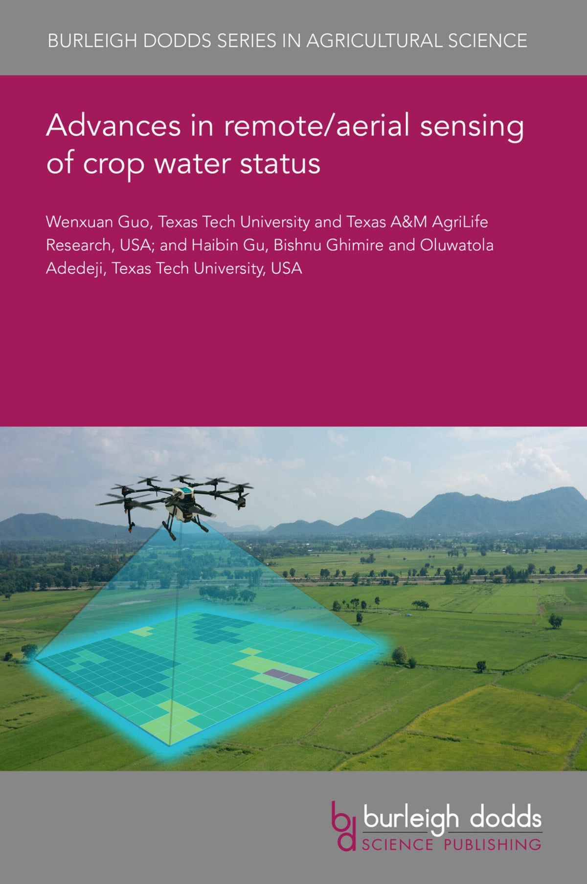 Cover image for Advances in remote/aerial sensing of crop water status ISBN 9781801467933