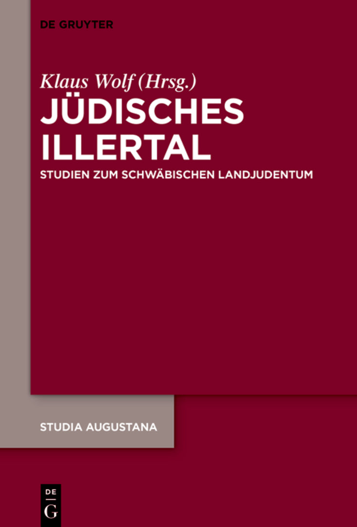 Cover image for Jüdisches Illertal ISBN 9783112239698