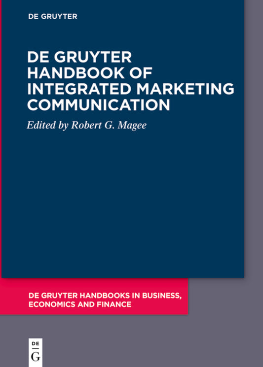 De Gruyter Handbook of Integrated Marketing Communication