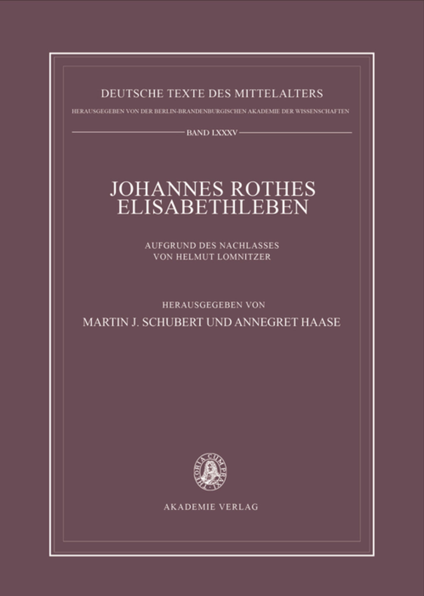 Johannes Rothes Elisabethleben