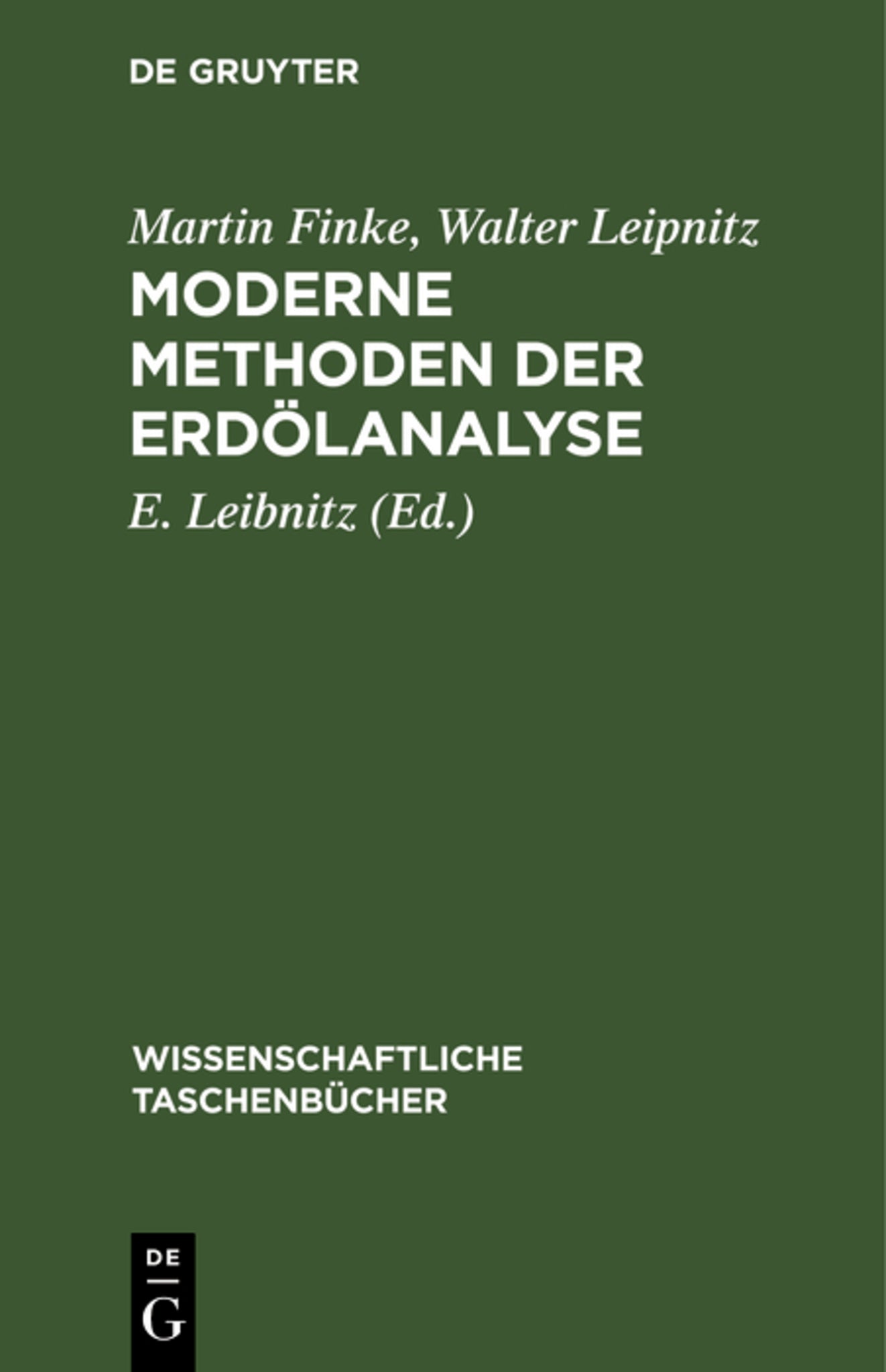 Moderne Methoden der Erdölanalyse