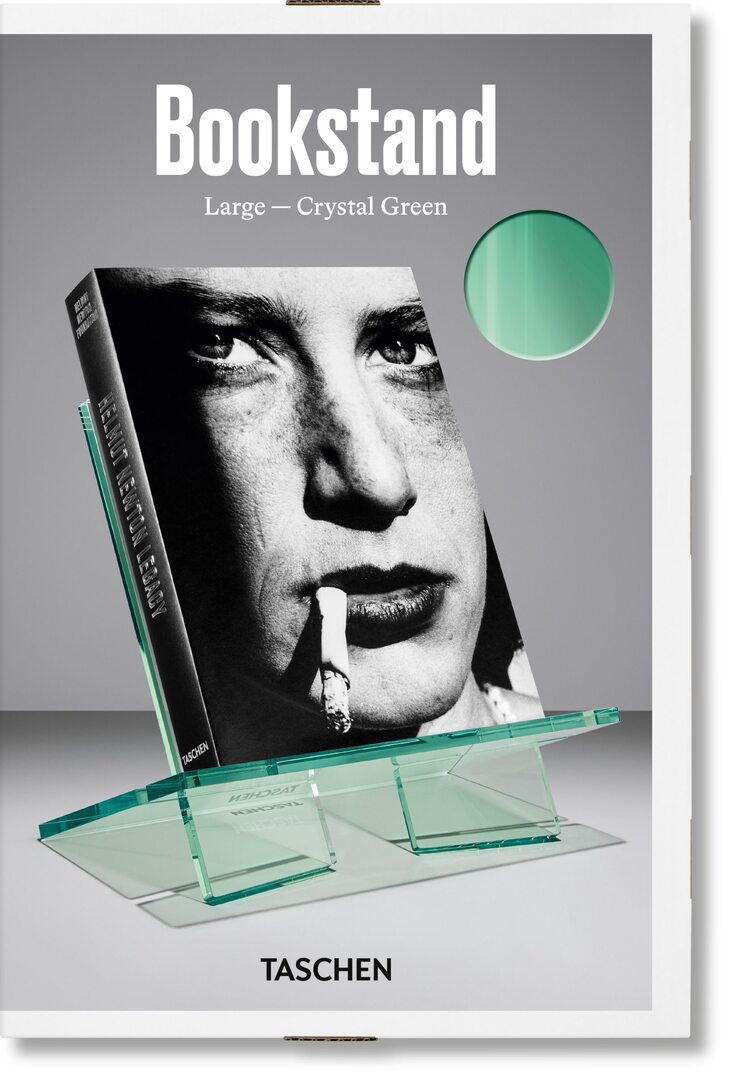 Cover image for Bookstand. Large. Crystal Green ISBN 9783836595551
