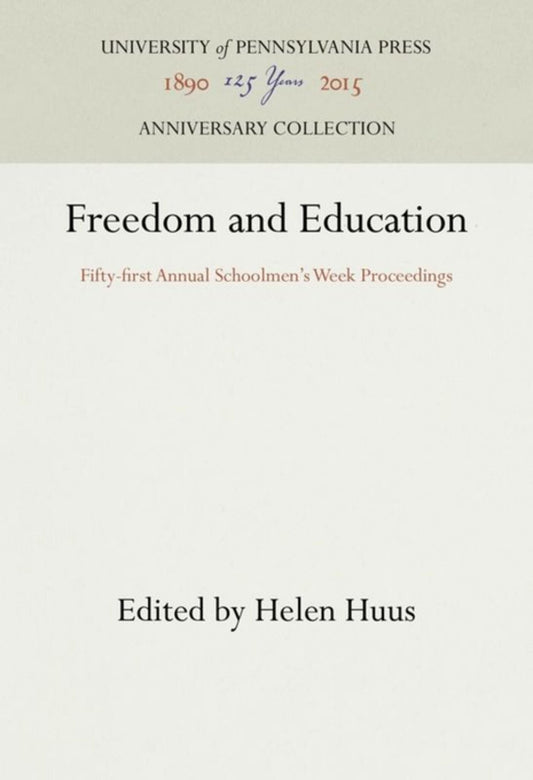 Freedom and Education
