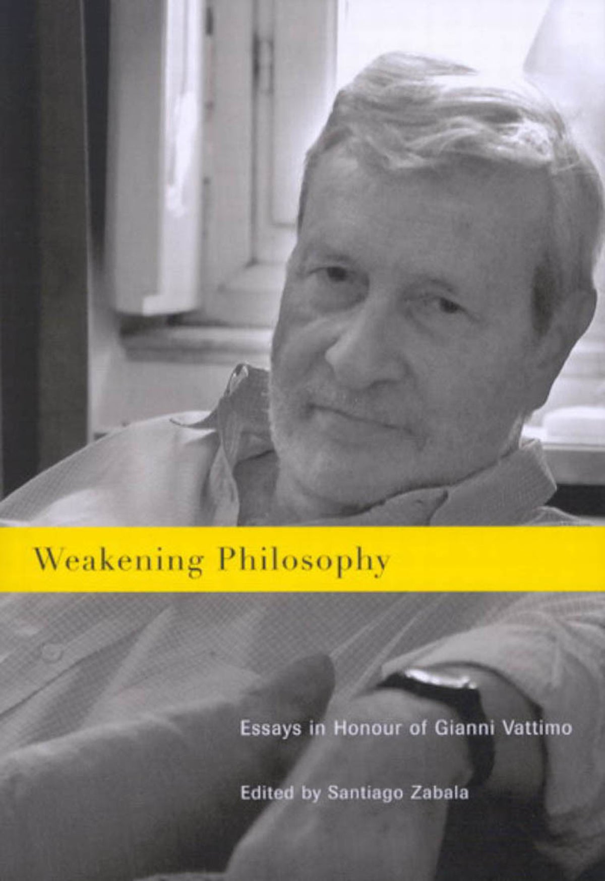 Cover image for Weakening Philosophy ISBN 9780773577145