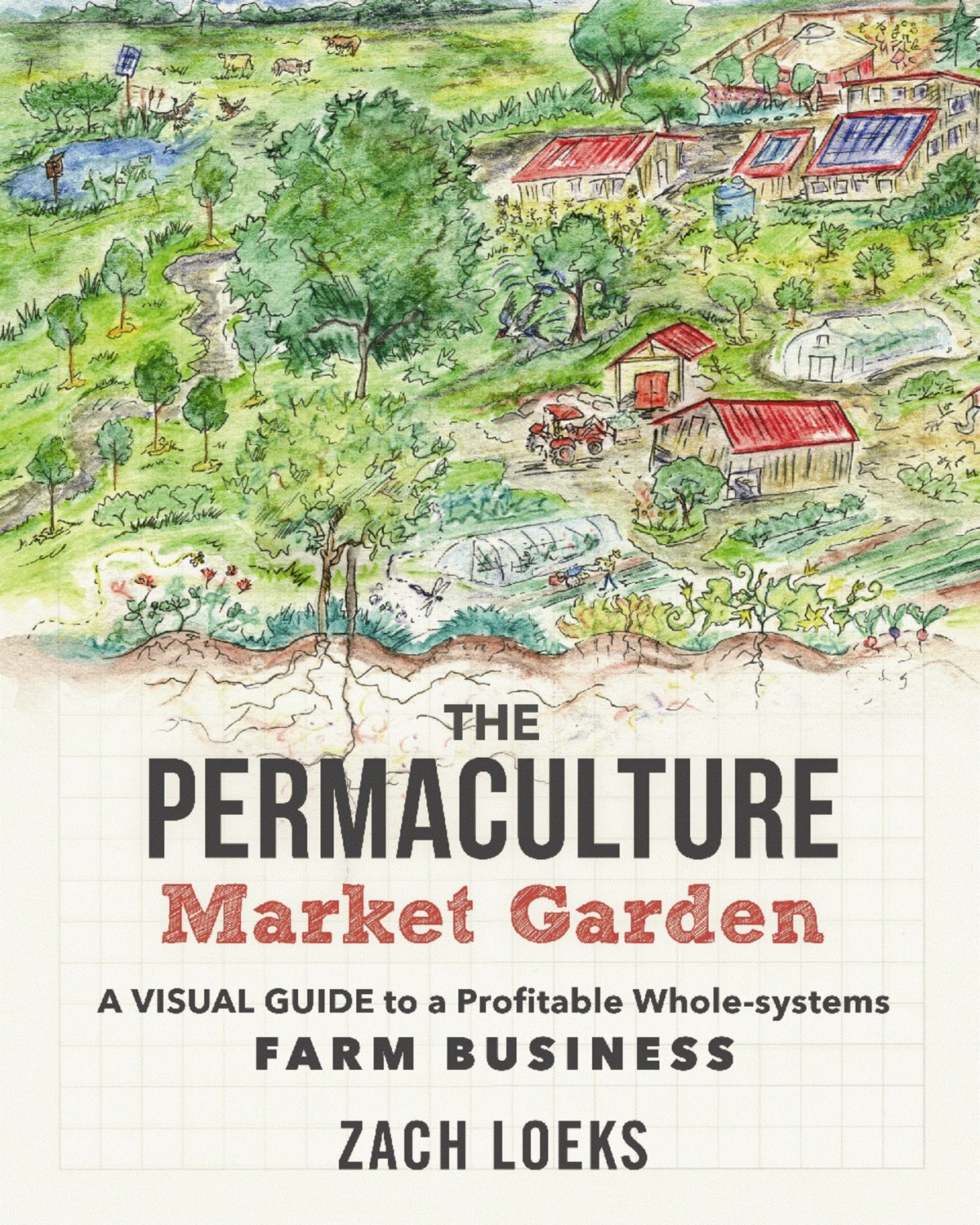 Cover image for The Permaculture Market Garden ISBN 9780865718265