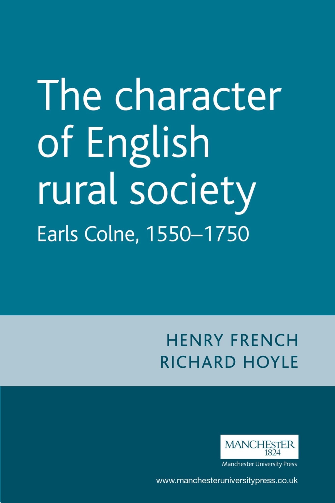 Cover image for The character of English rural society ISBN 9780719051081