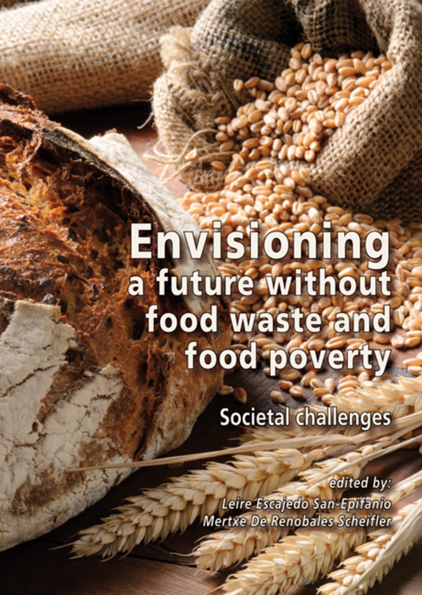 Cover image for Envisioning a future without food waste and food poverty ISBN 9789086862757