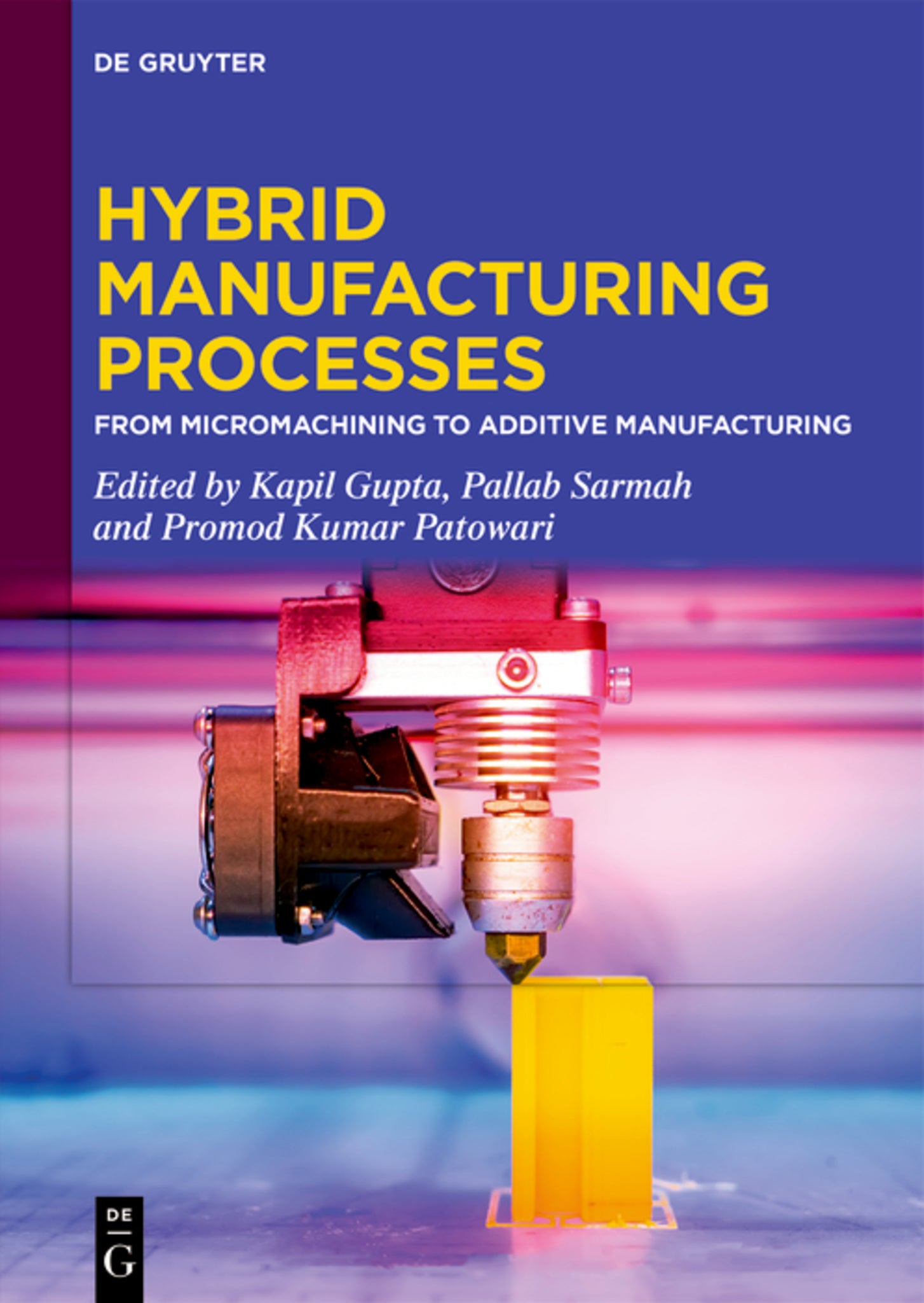 Cover image for Hybrid Manufacturing Processes ISBN 9783111704005