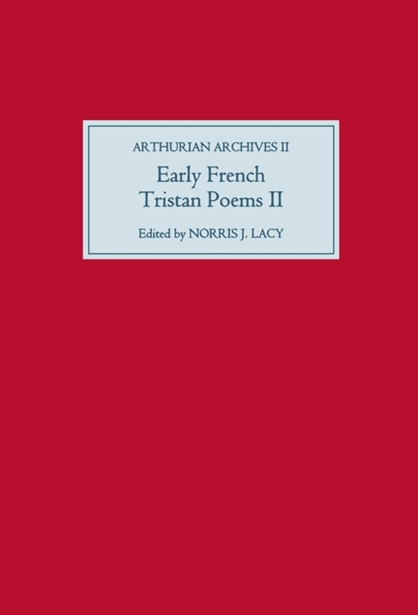 Early French Tristan Poems: II