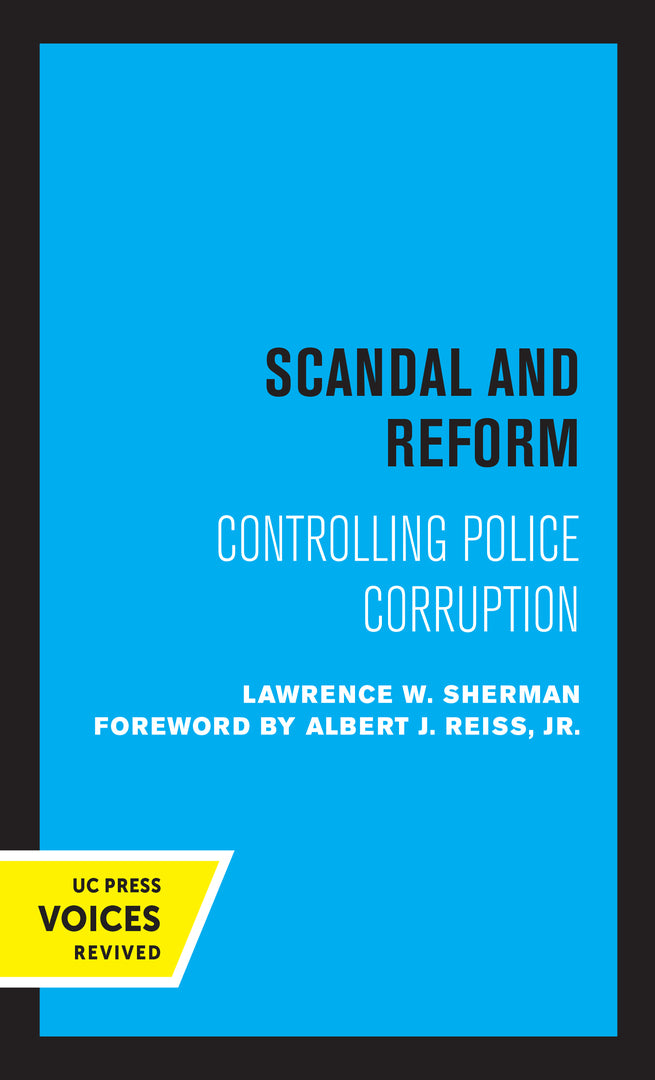 Cover image for Scandal and Reform ISBN 9780520319318