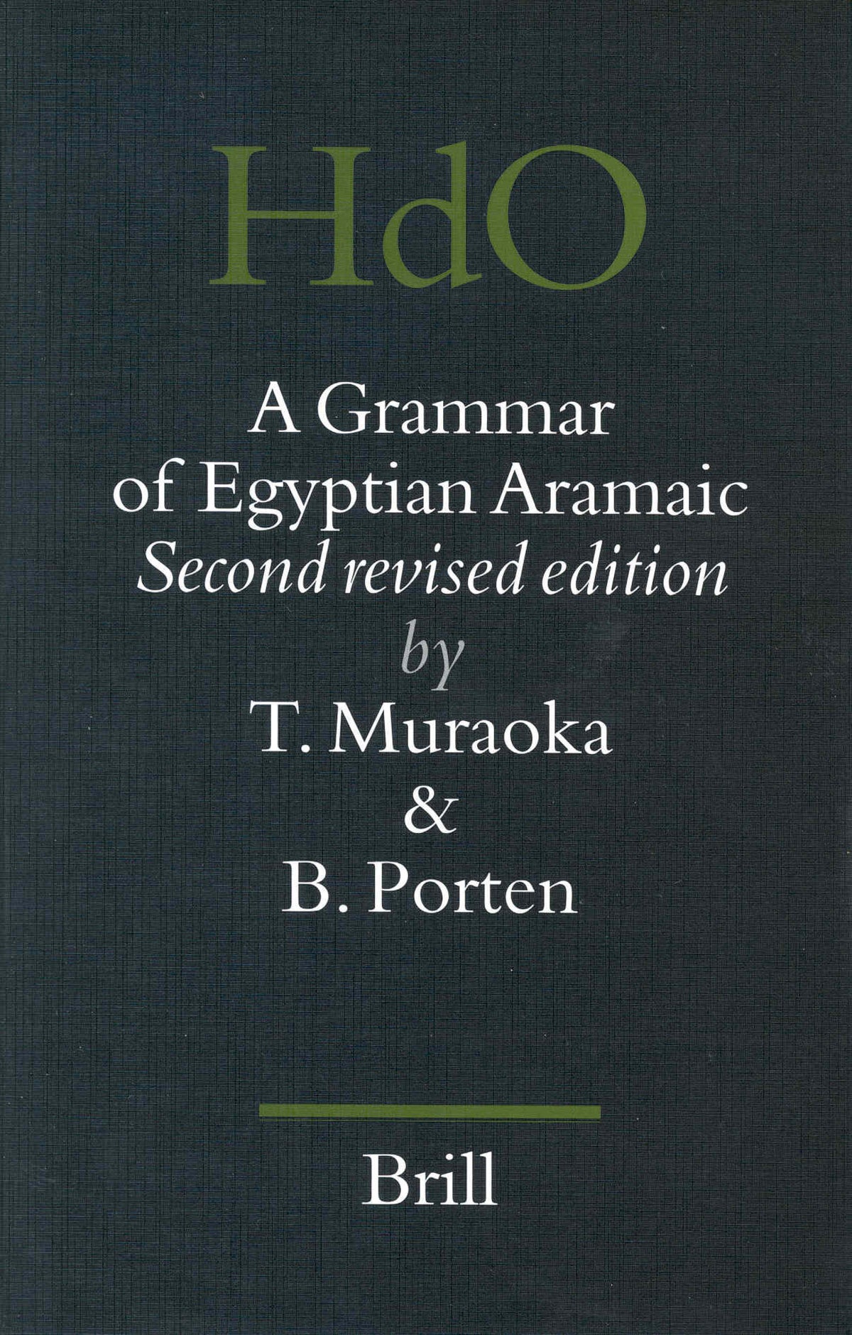 A Grammar of Egyptian Aramaic