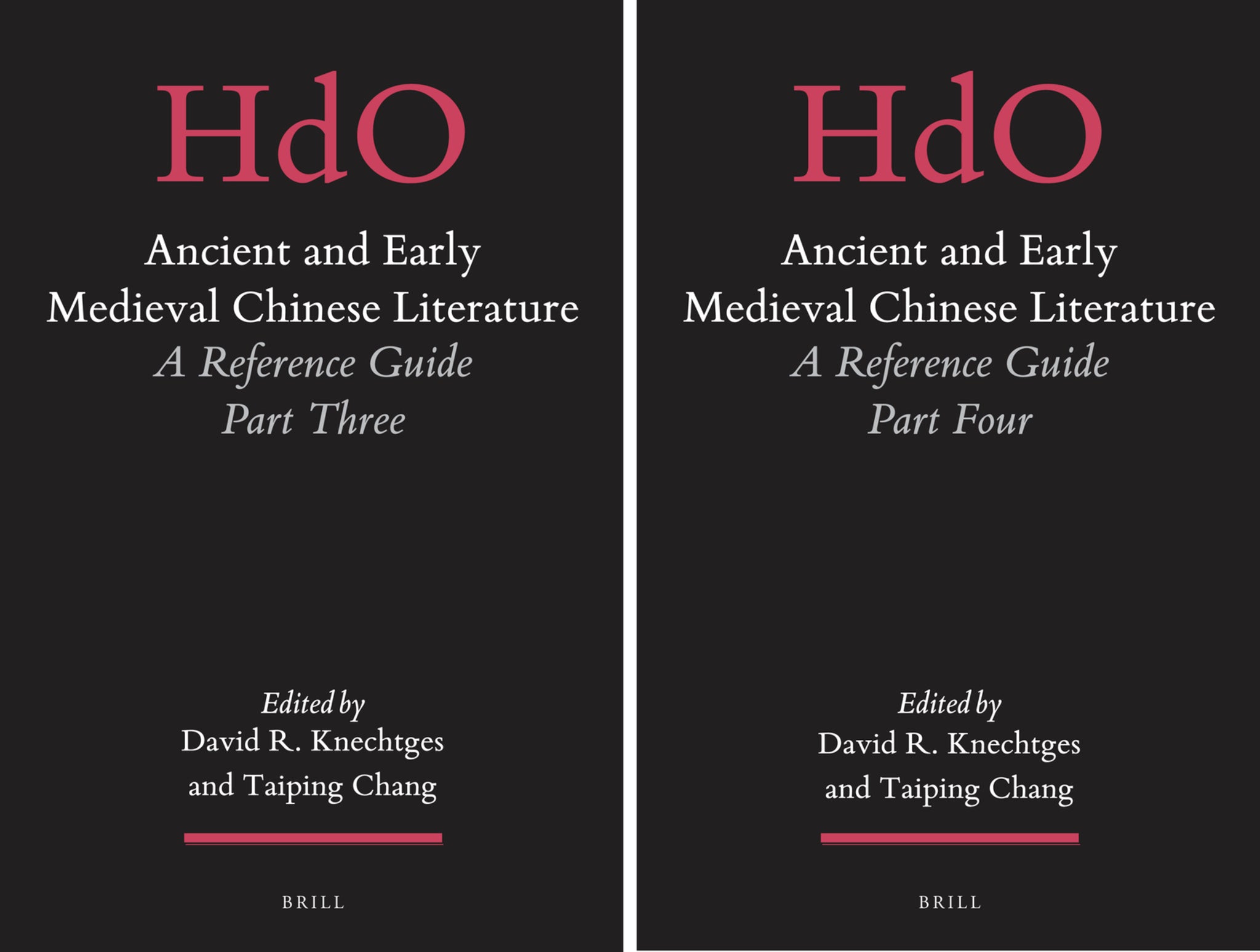 Ancient and Early Medieval Chinese Literature (vol. 3 & 4)