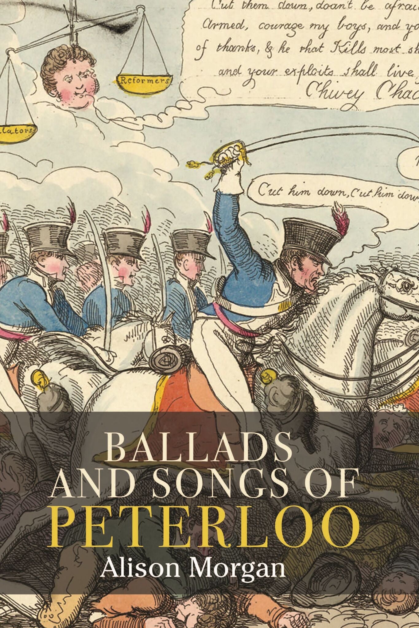 Cover image for Ballads and songs of Peterloo ISBN 9781784993122