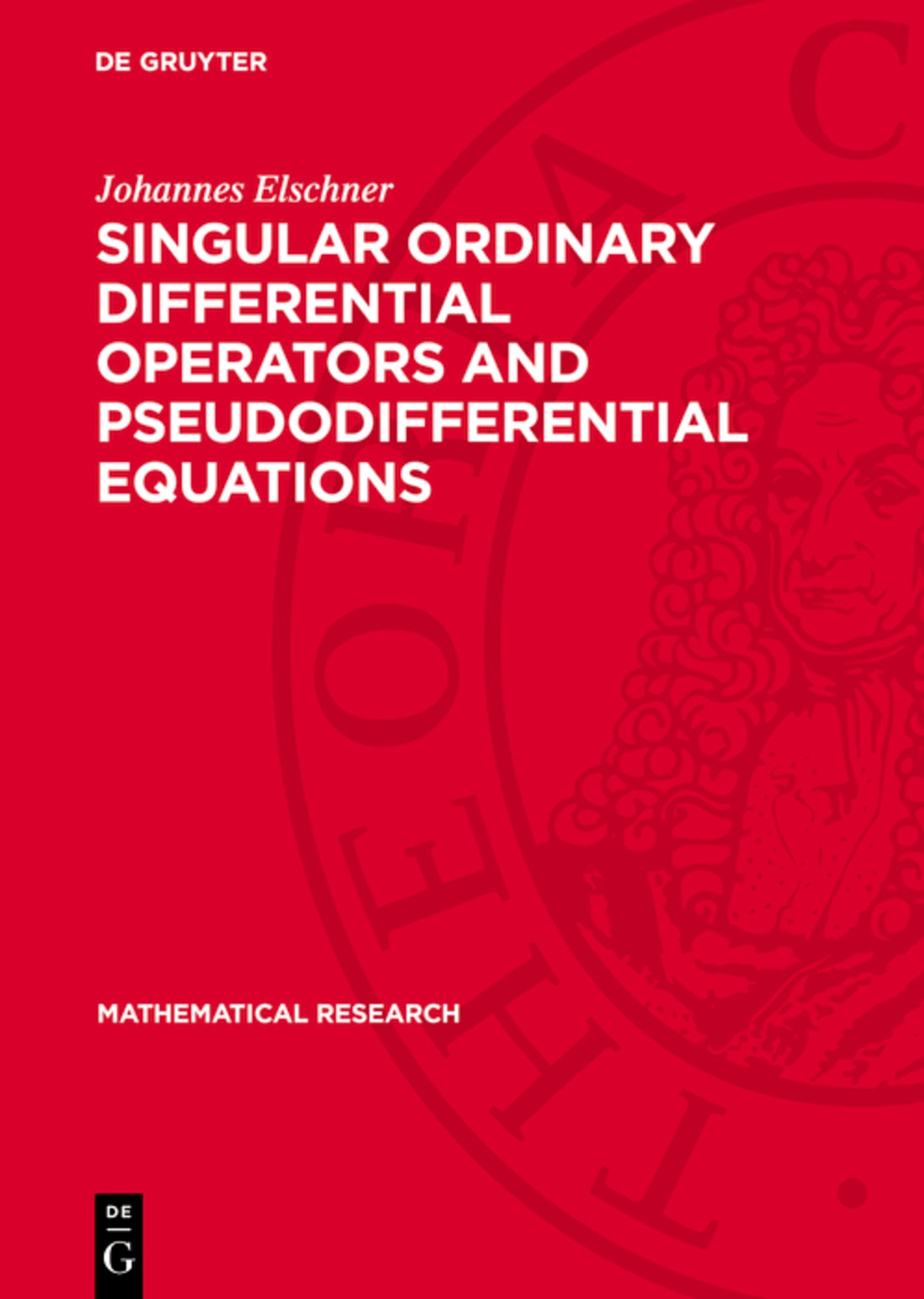 Singular Ordinary Differential Operators and Pseudodifferential Equations