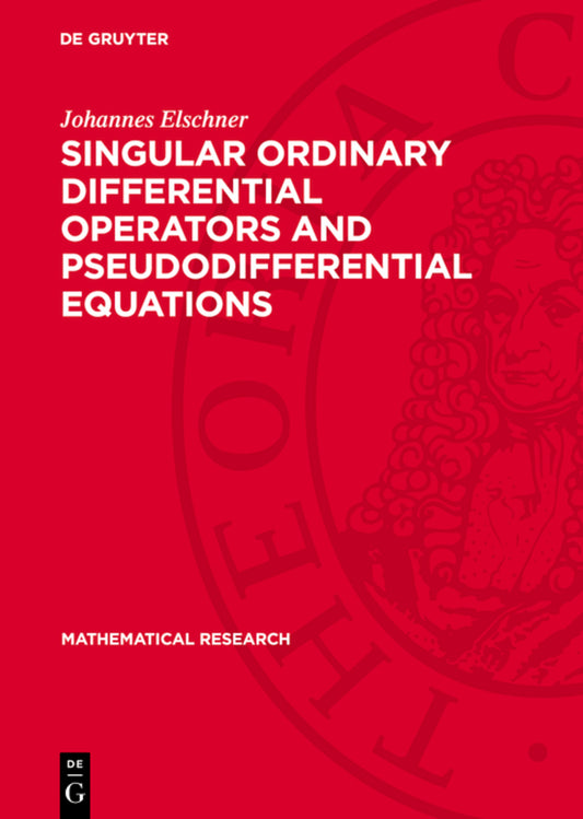 Singular Ordinary Differential Operators and Pseudodifferential Equations