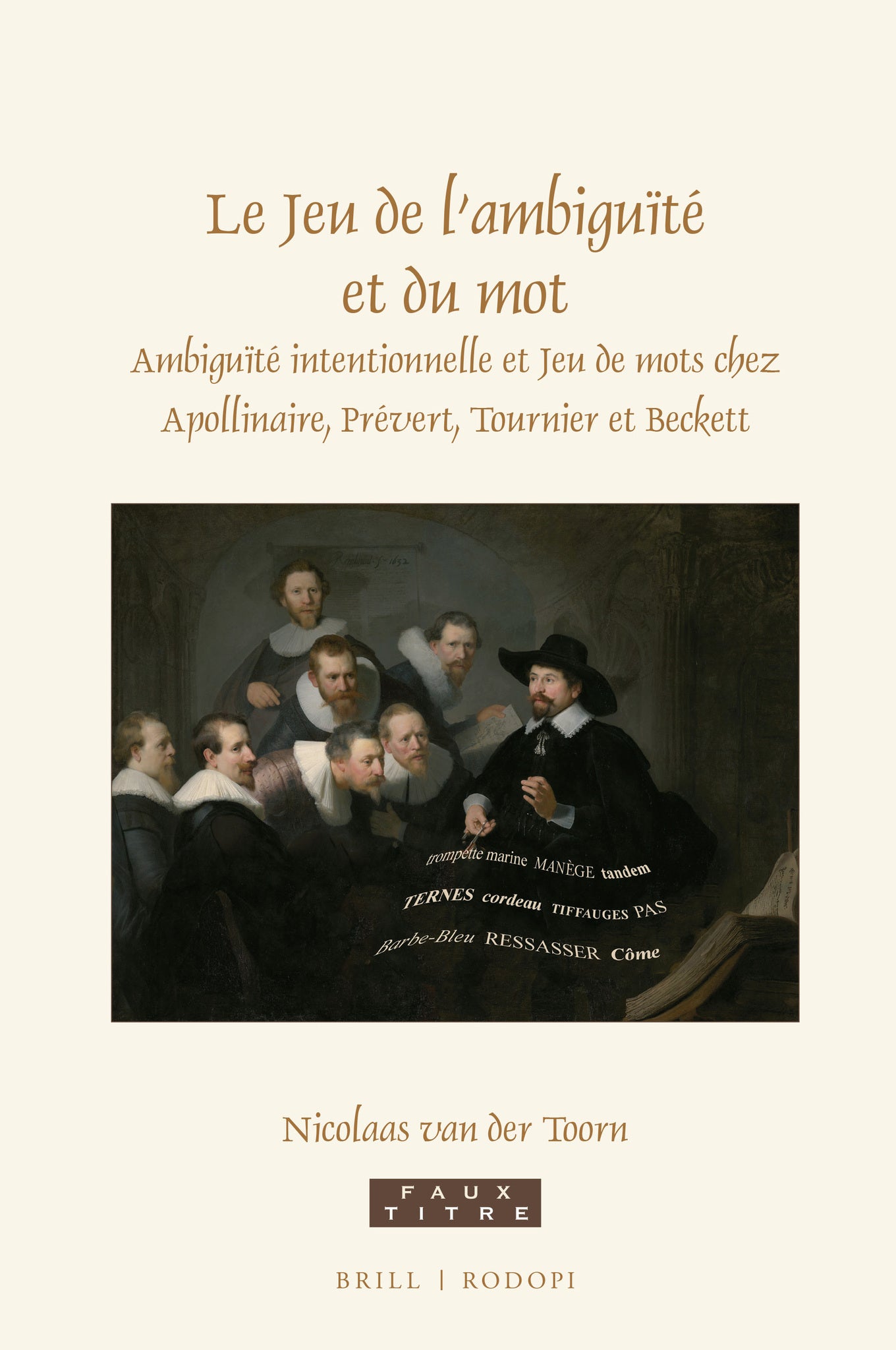 Le Jeu de l'ambiguïté et du mot