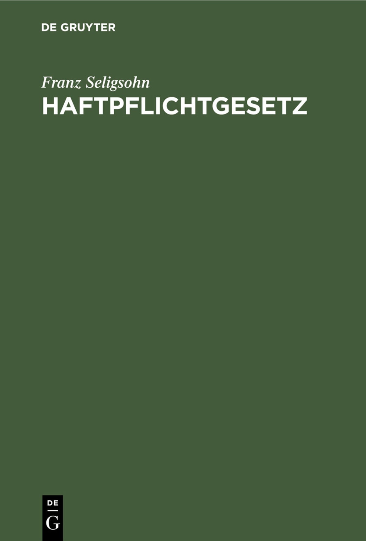 Haftpflichtgesetz