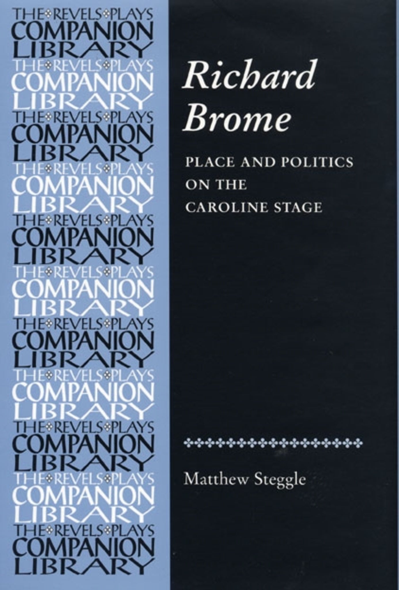Cover image for Richard Brome ISBN 9780719063589