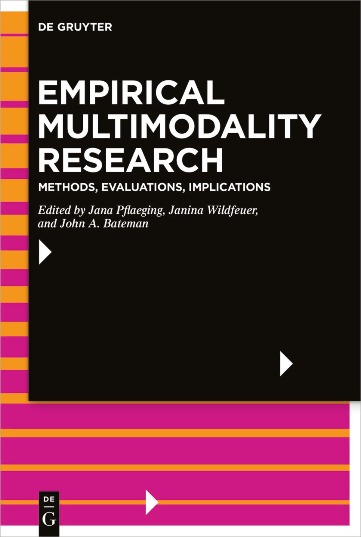 Cover image for Empirical Multimodality Research ISBN 9783110724912