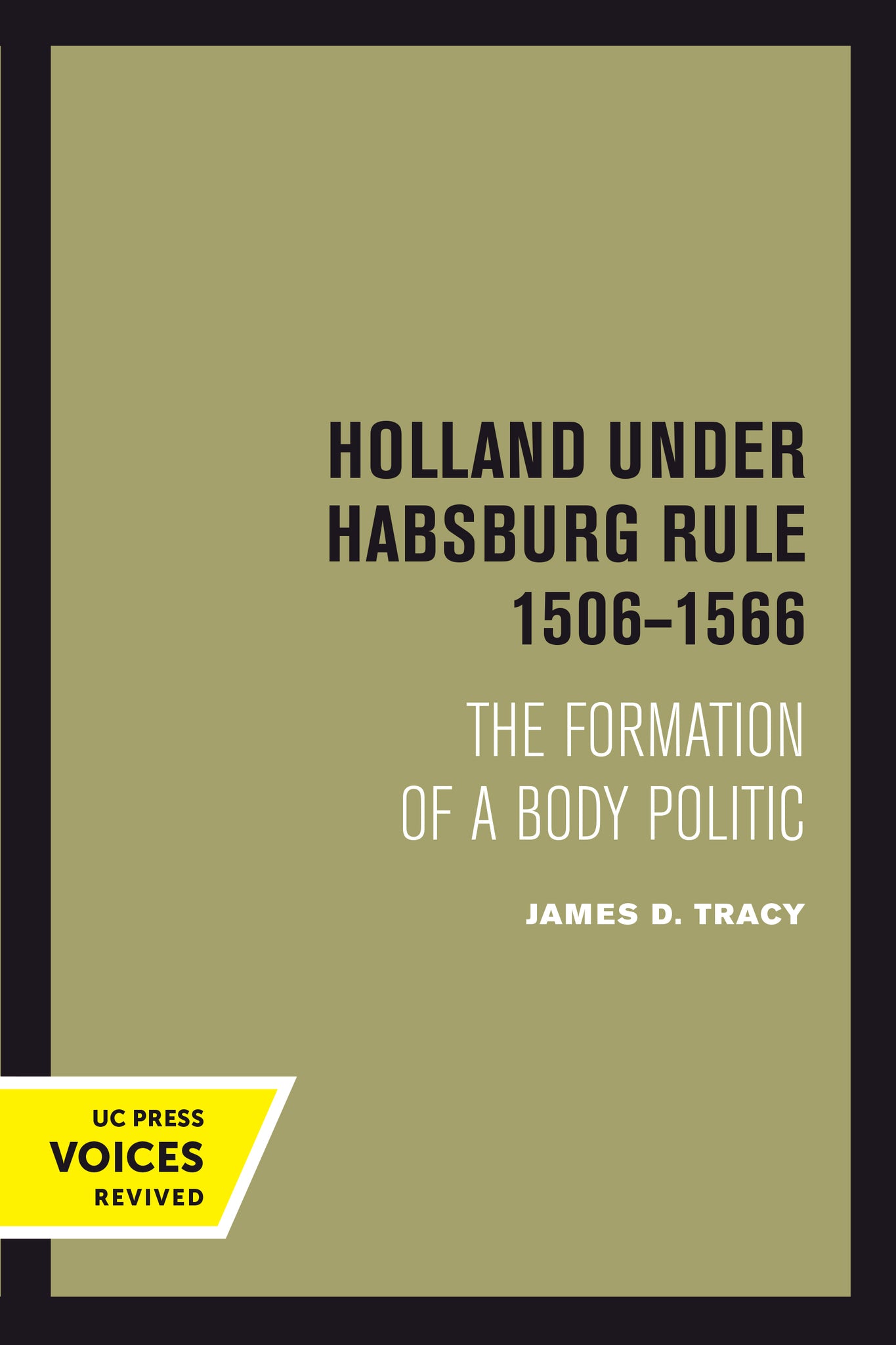 Cover image for Holland Under Habsburg Rule, 1506-1566 ISBN 9780520414570