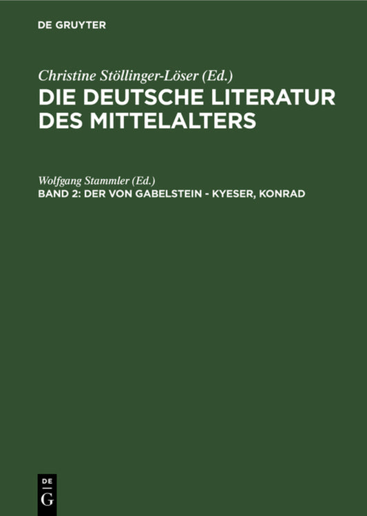 Der von Gabelstein - Kyeser, Konrad