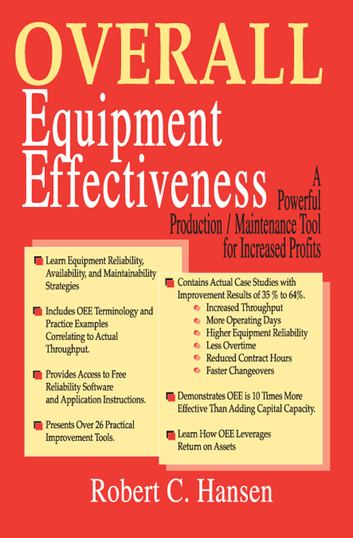 Cover image for Overall Equipment Effectiveness ISBN 9780831131388