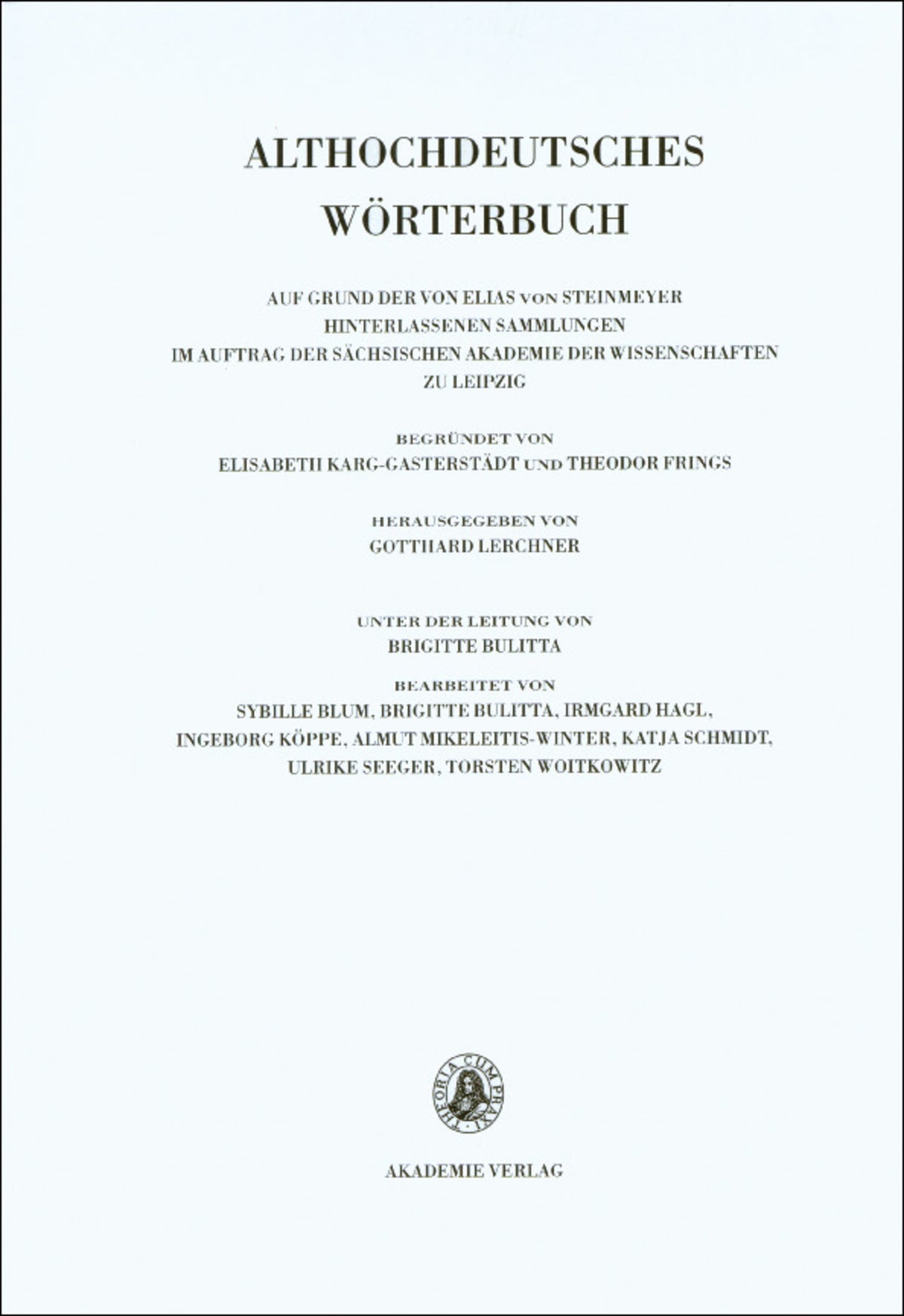 Band VI: M–N, 2. Lieferung (gi-mah bis mammunti)