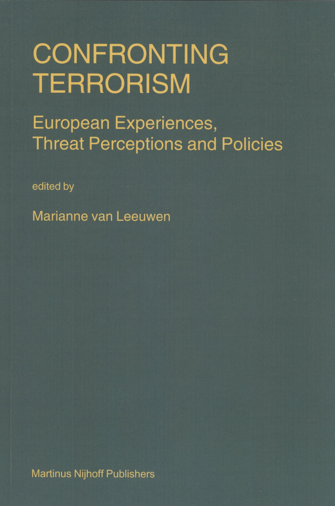 Confronting Terrorism
