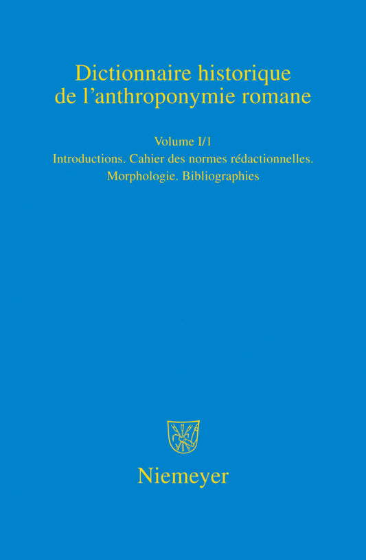 Introduction. Cahier des normes rédactionelles. Morphologie. Abréviations et sigles