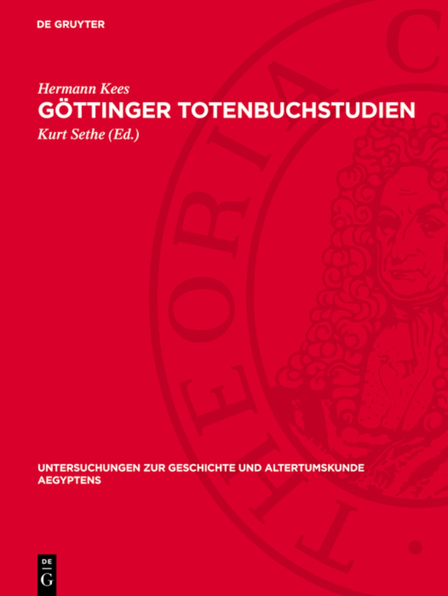 Göttinger Totenbuchstudien