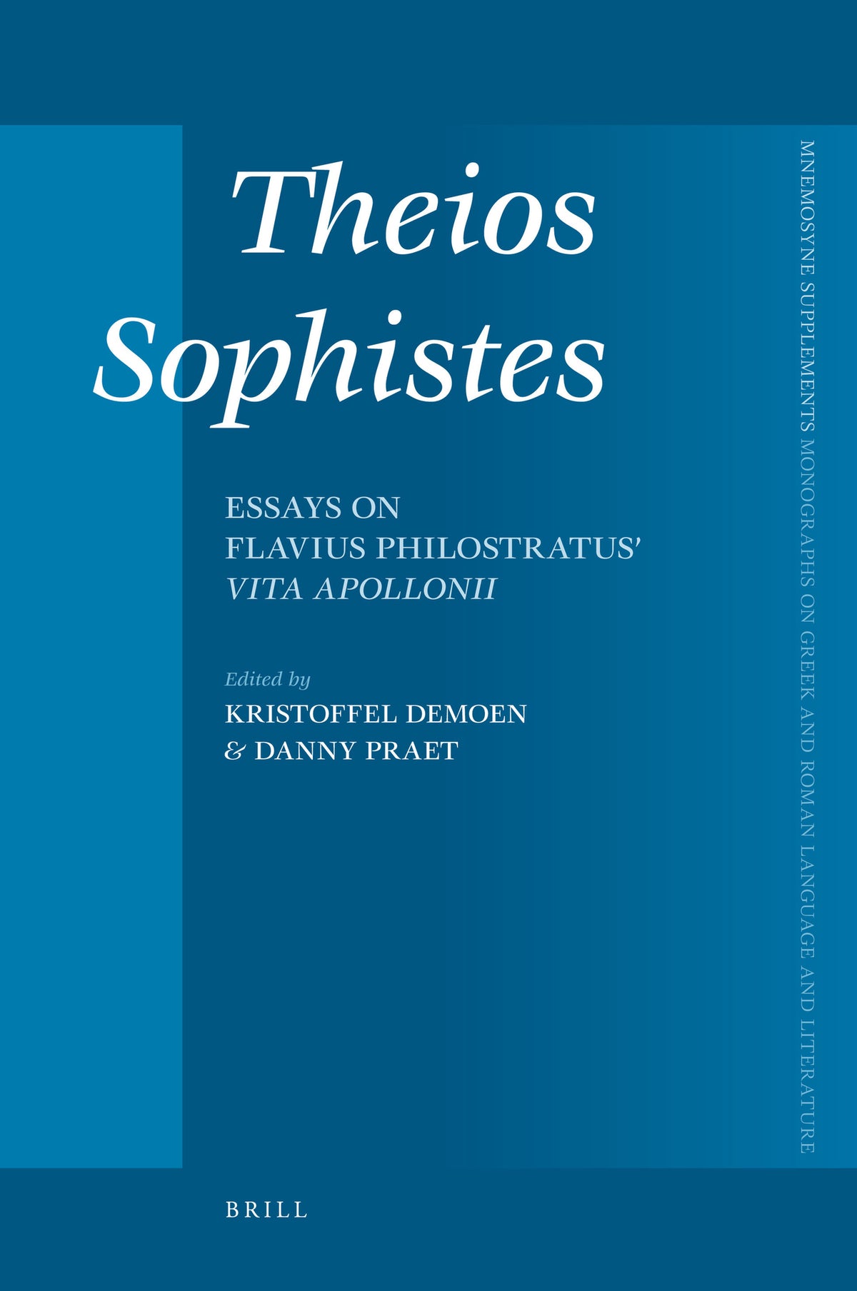 Cover image for Theios Sophistès ISBN 9789004171091