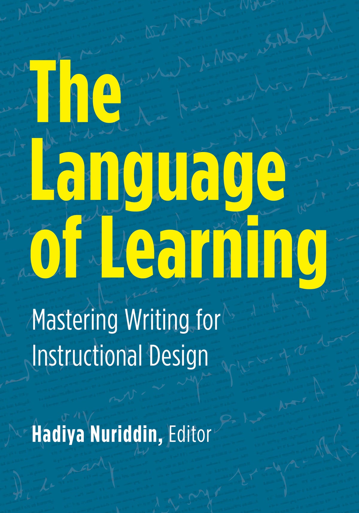 Cover image for The Language of Learning ISBN 9781963392593