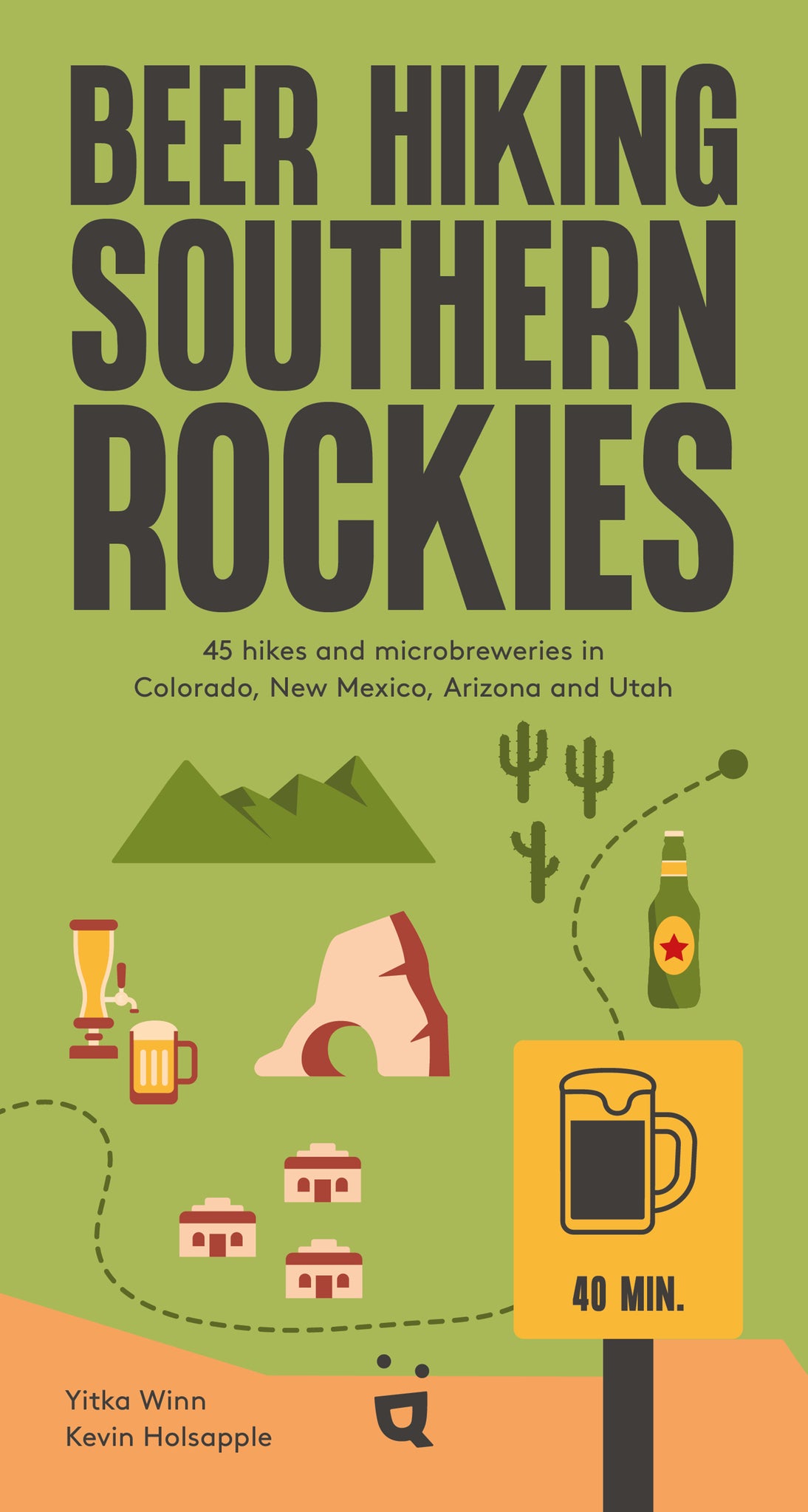 Cover image for Beer Hiking Southern Rockies ISBN 9783039640812