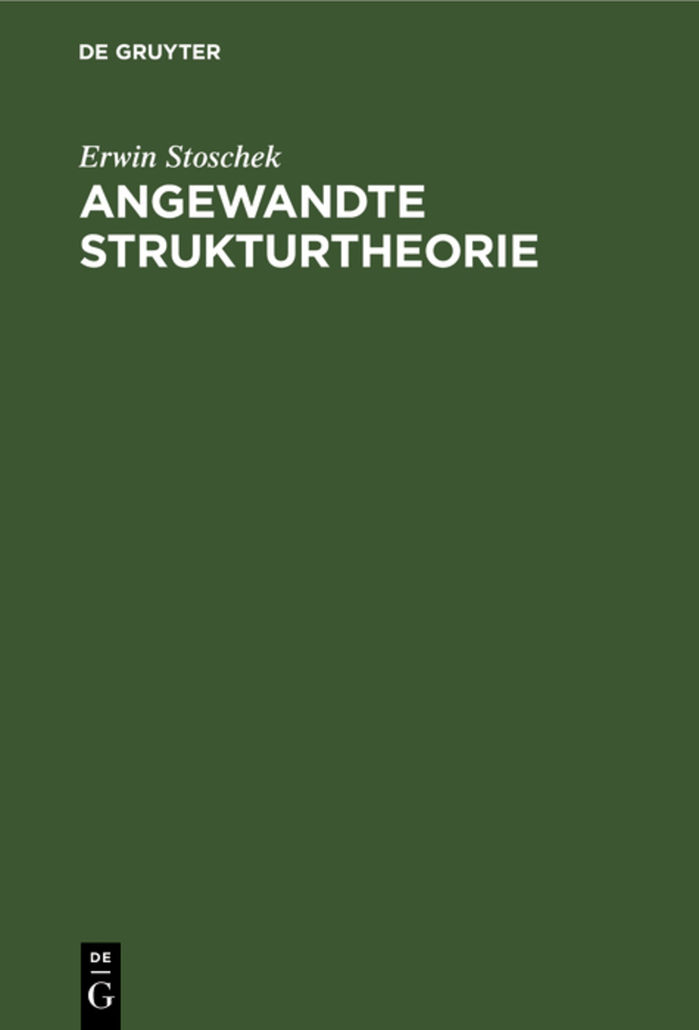 Angewandte Strukturtheorie