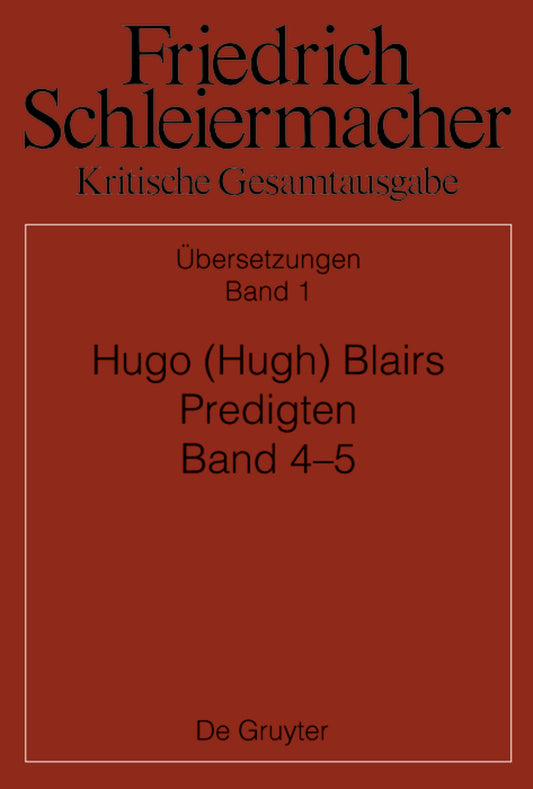 Hugo (Hugh) Blairs Predigten