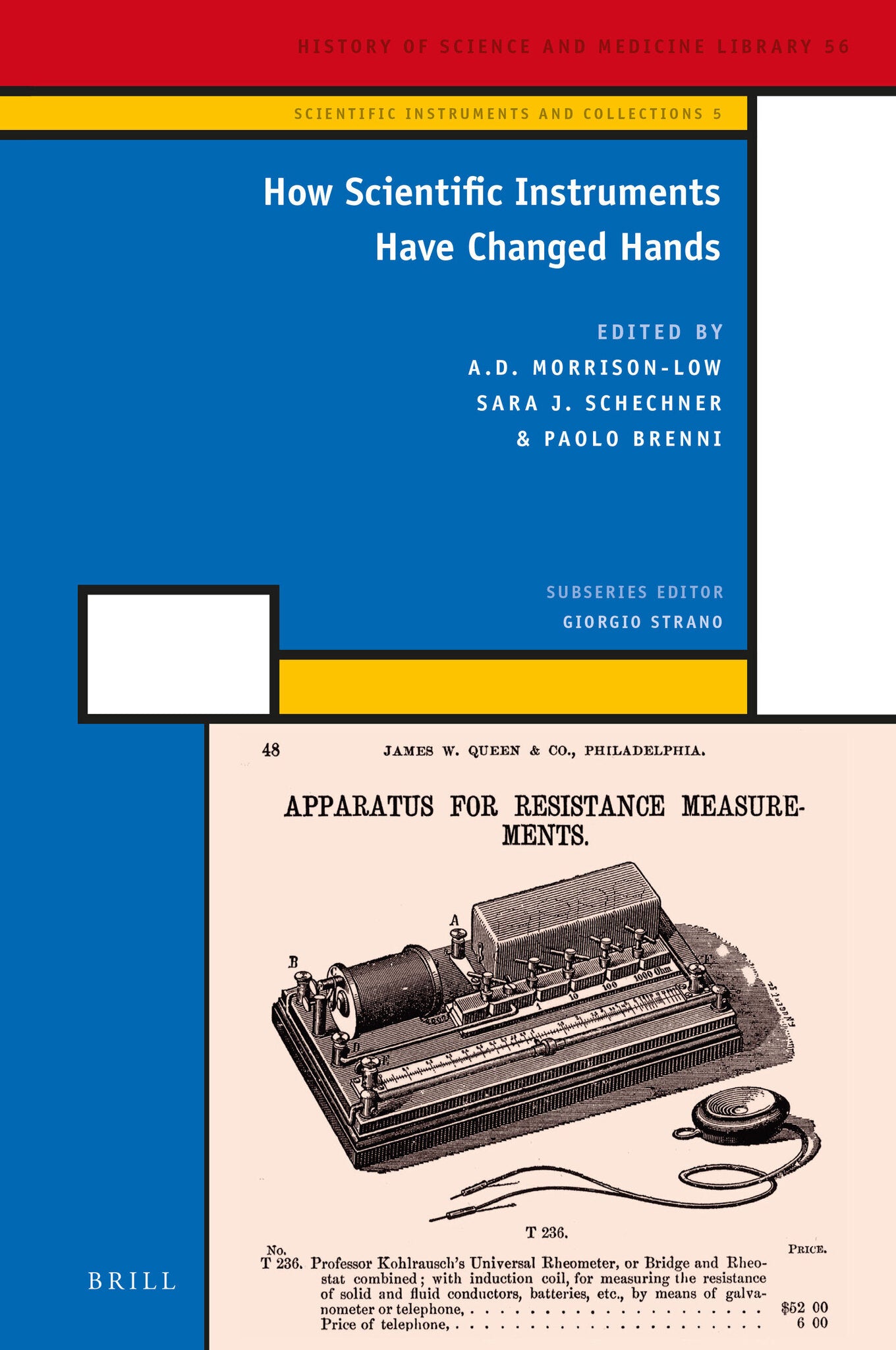 Cover image for How Scientific Instruments Have Changed Hands ISBN 9789004324923