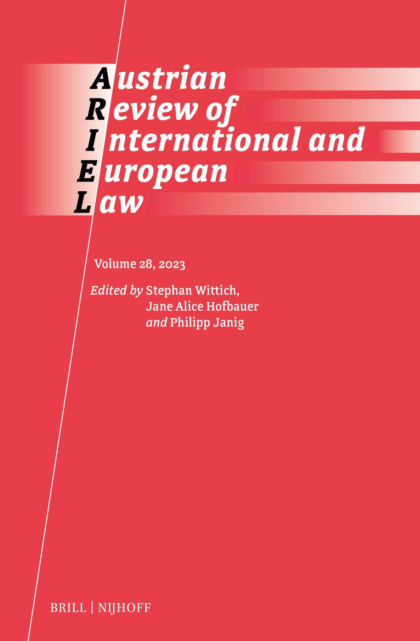 Austrian Review of International and European Law, 2023